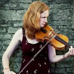 Kirsty playing the violin