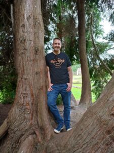 Keith enjoying the outdoors in 2021.